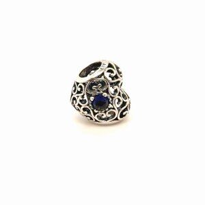 Pandora Sapphire Heart Charm